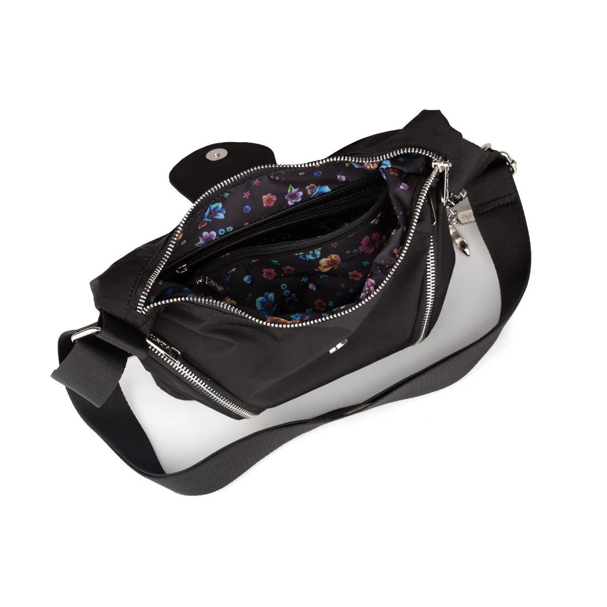 Sac hobo en nylon Alberto pour femmes - ADAKOT - Image 3