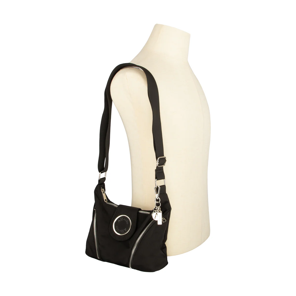 Sac hobo en nylon Alberto pour femmes - ADAKOT - Image 4