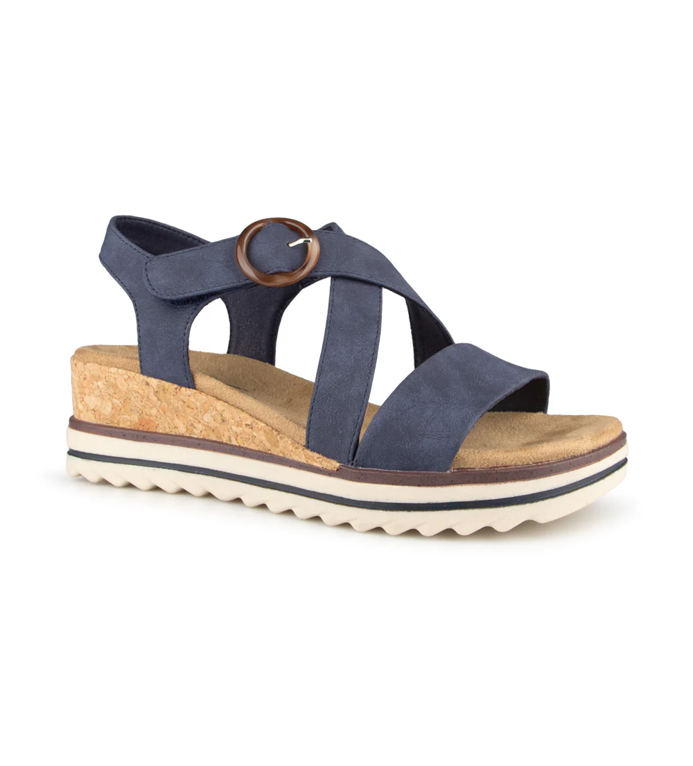 Akebie - Sandales à talon compensé pour femmes