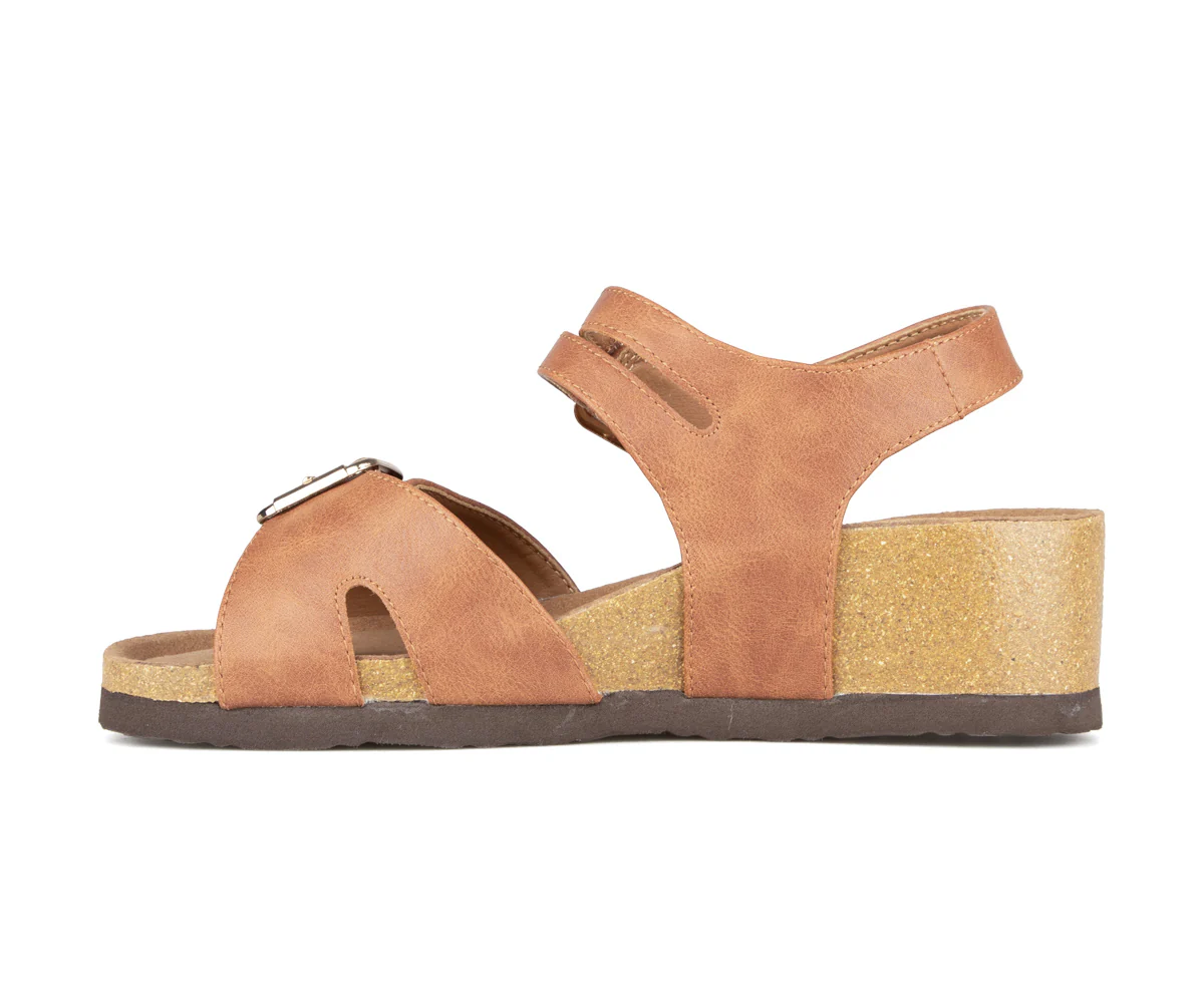 Sandales à talon compensé Alberto pour femmes - ALANDA - Image 3