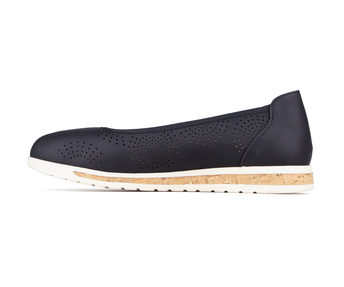 Ballerines perforées Alberto pour femmes - ALSACEY - Image 10