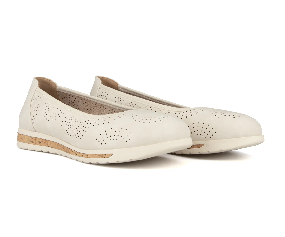 Ballerines perforées Alberto pour femmes - ALSACEY - Image 20
