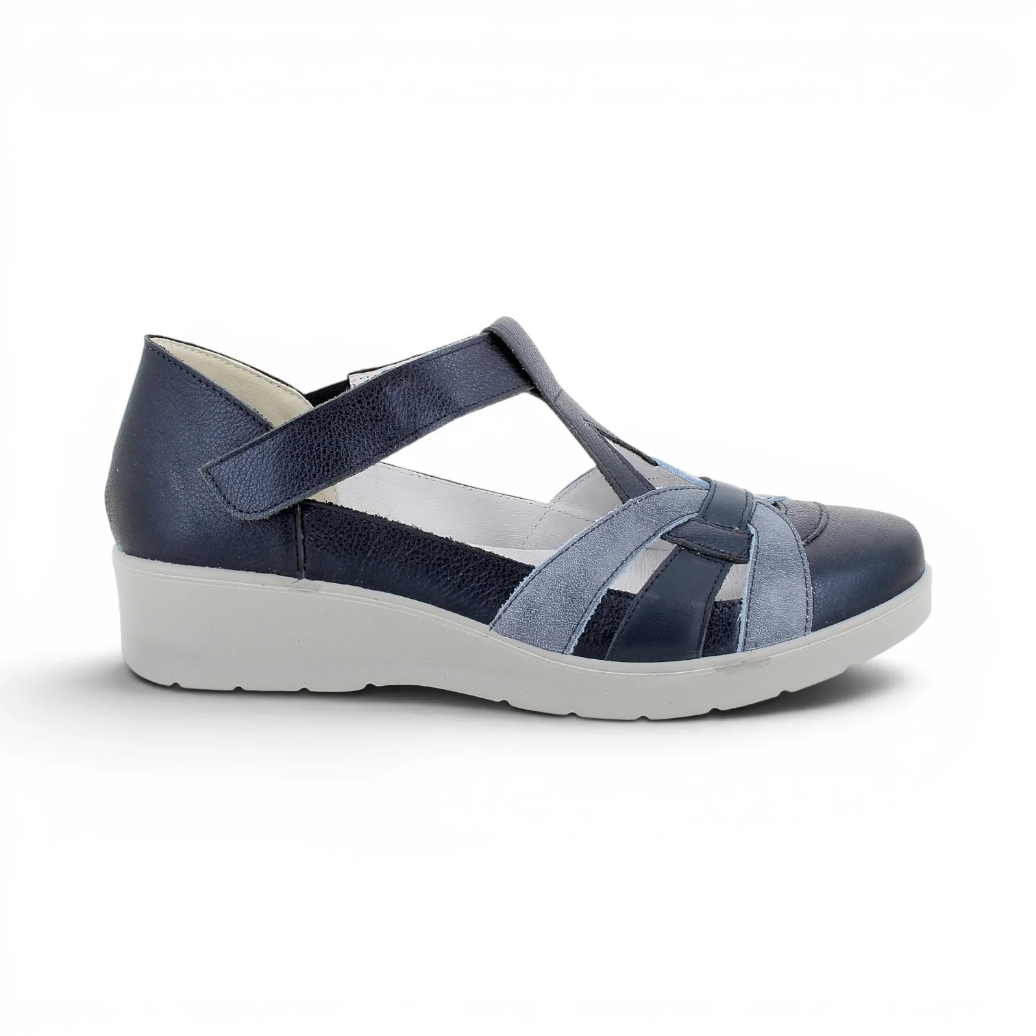 Souliers Imac larges pour femmes - AMALIA T-STRAP