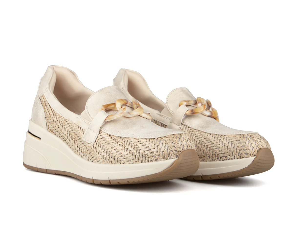 Souliers à talon compensé Alberto femmes – AMUNDI - Image 2