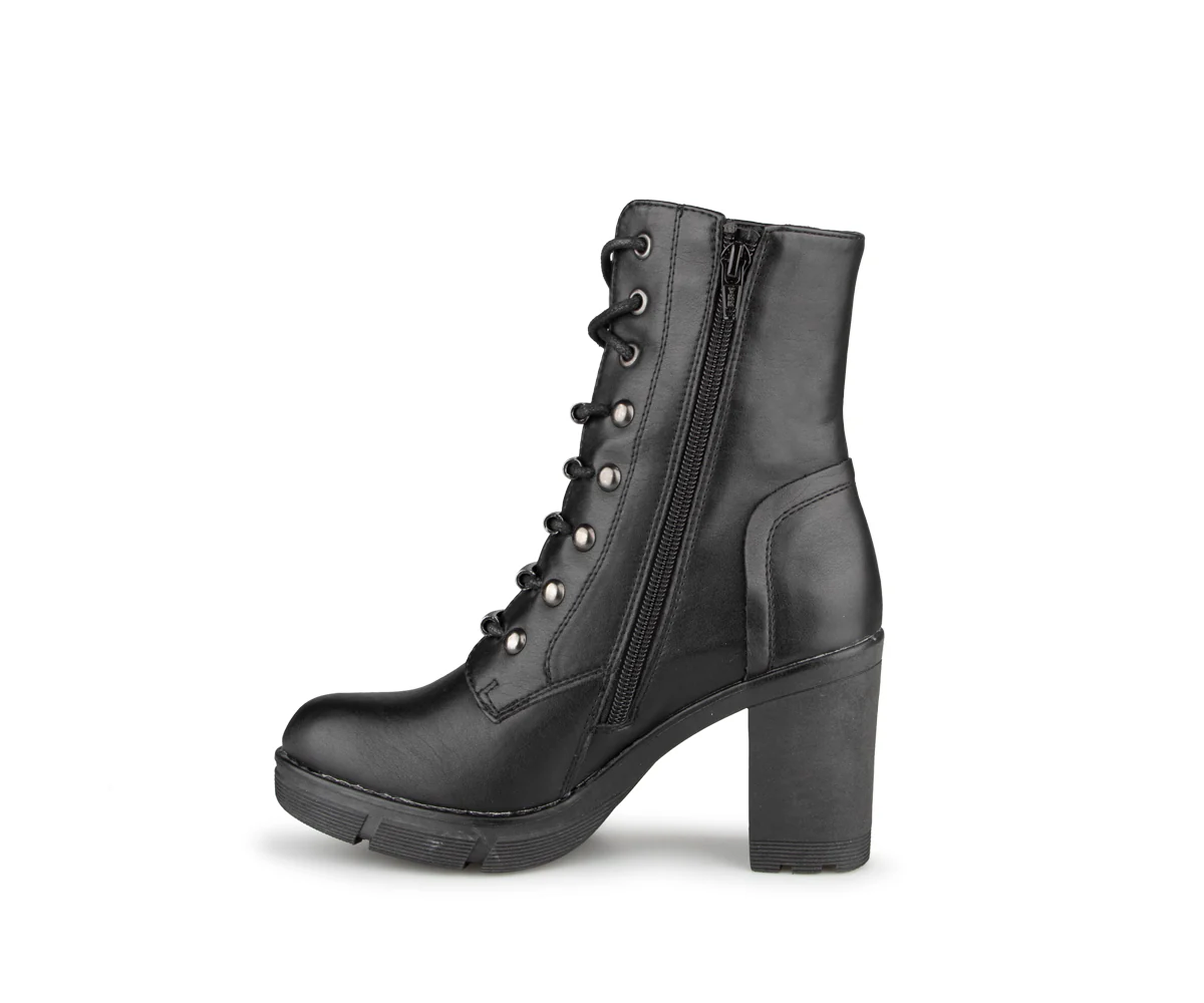 Banana - Bottes noires à talons hauts Alberto pour femmes - Image 3