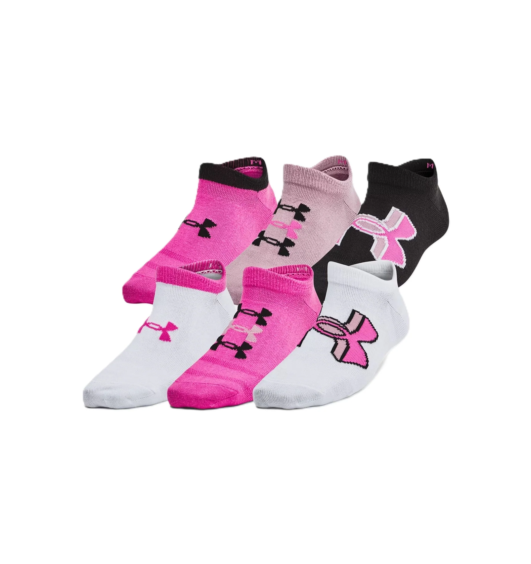 Chaussettes invisibles Under Armour pour filles - BAS INVISIBLE ESSENTIEL