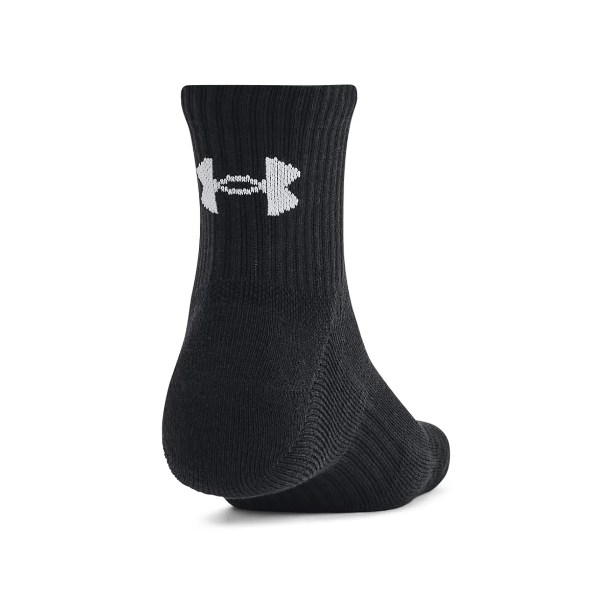 Bas courts Under Armour pour hommes - QUART TRAINING COTTON - Image 3