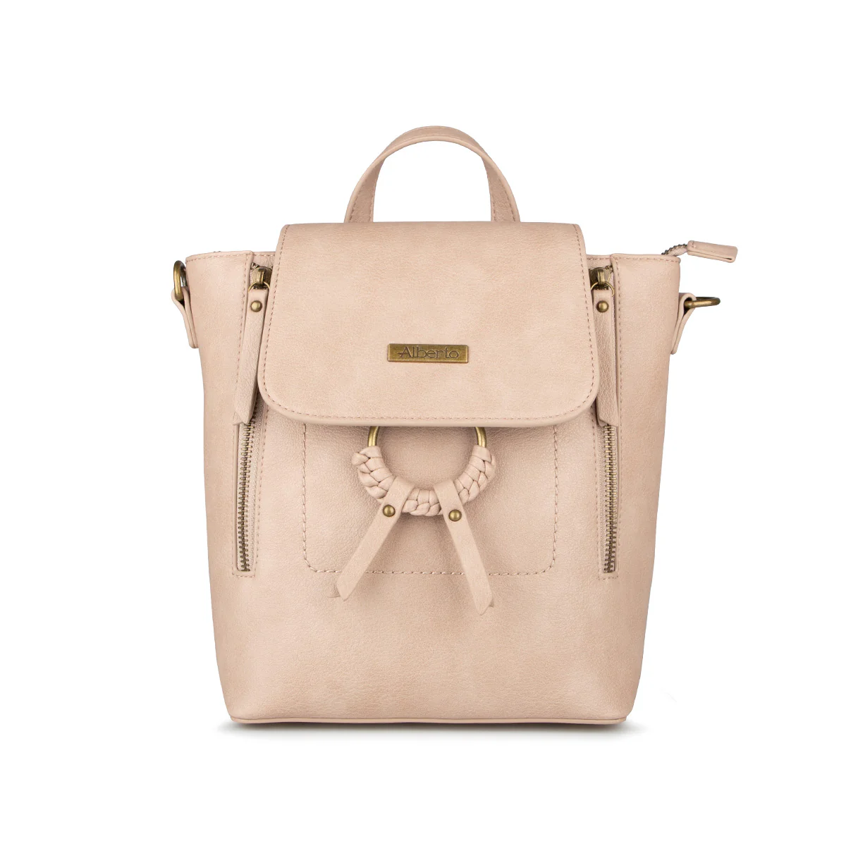 Beata - Sac à dos en cuir synthétique Alberto pour femmes - Image 7