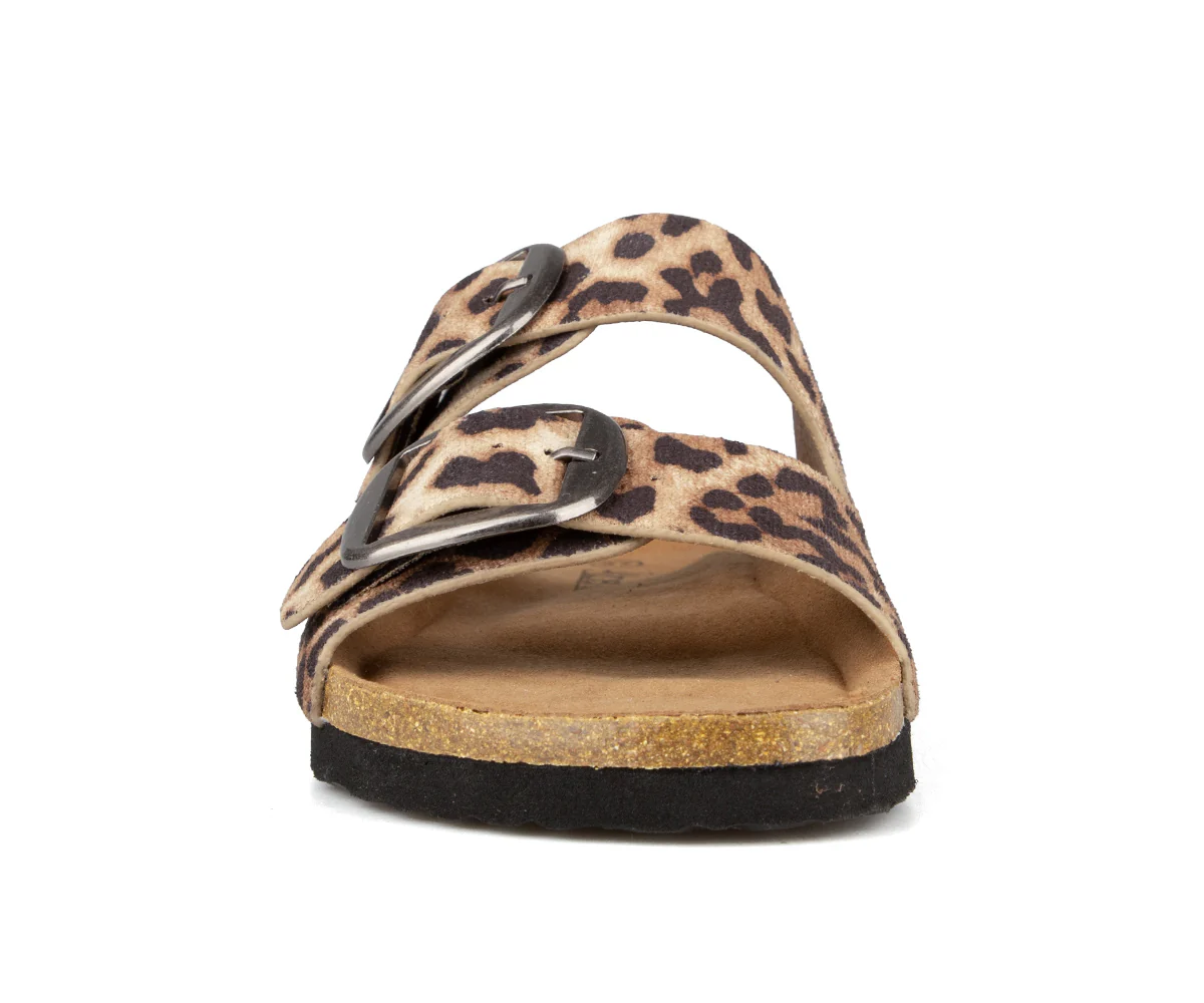 Sandales à talon plat Alberto pour femmes - BESTY - Image 4