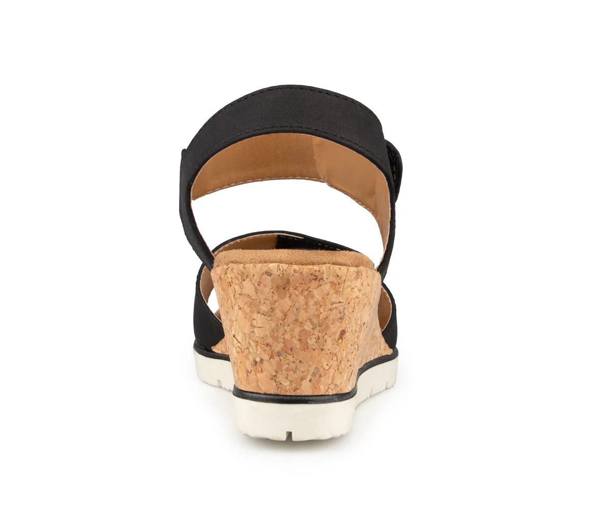 Carambole - Sandales à talon compensé Alberto pour femmes - Image 5