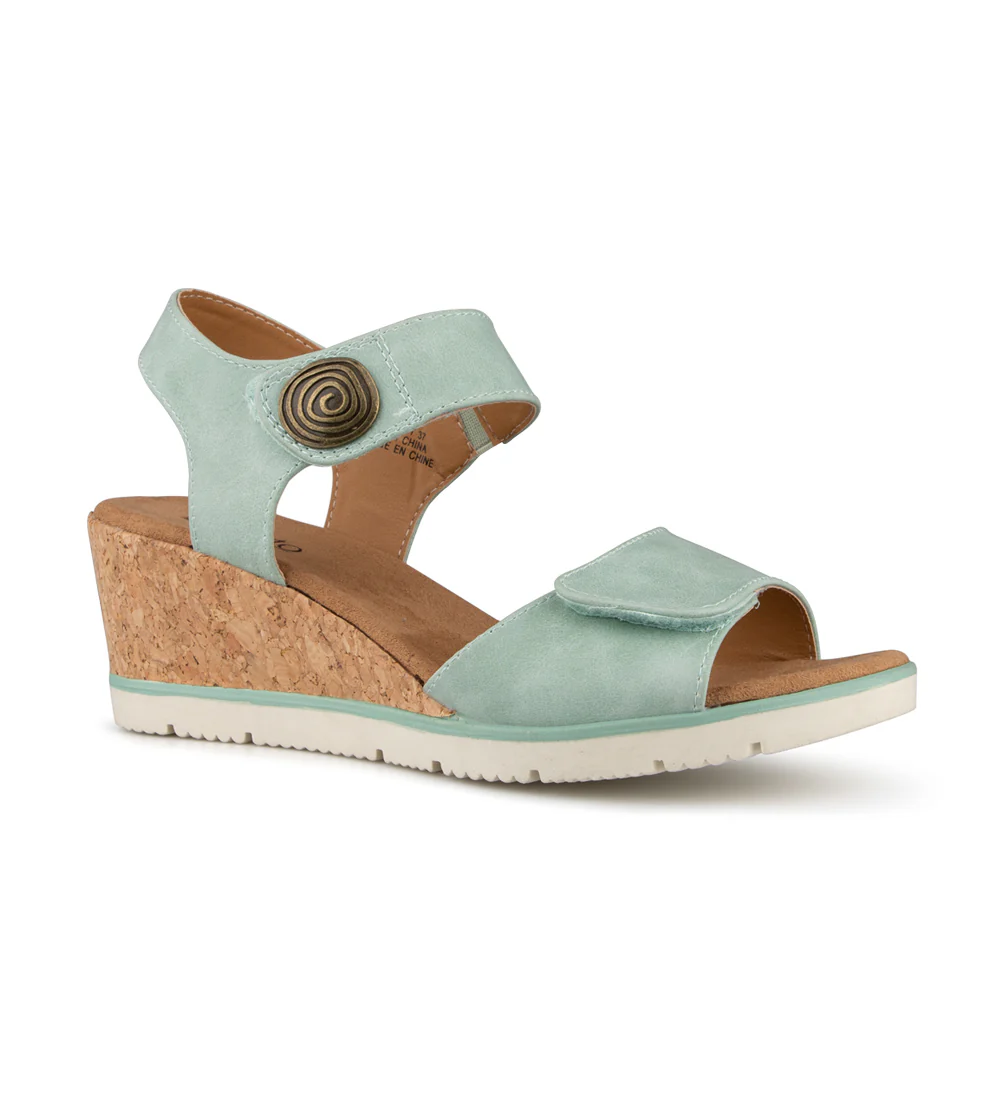 Carambole - Sandales à talon compensé Alberto pour femmes - Image 6