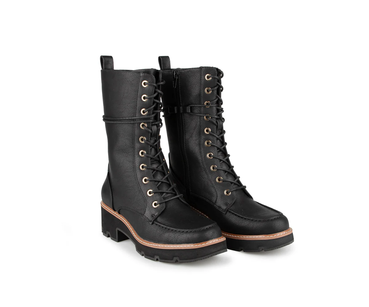 CHADOW - Bottes d'hiver mi-mollet Alberto pour femmes - Image 13