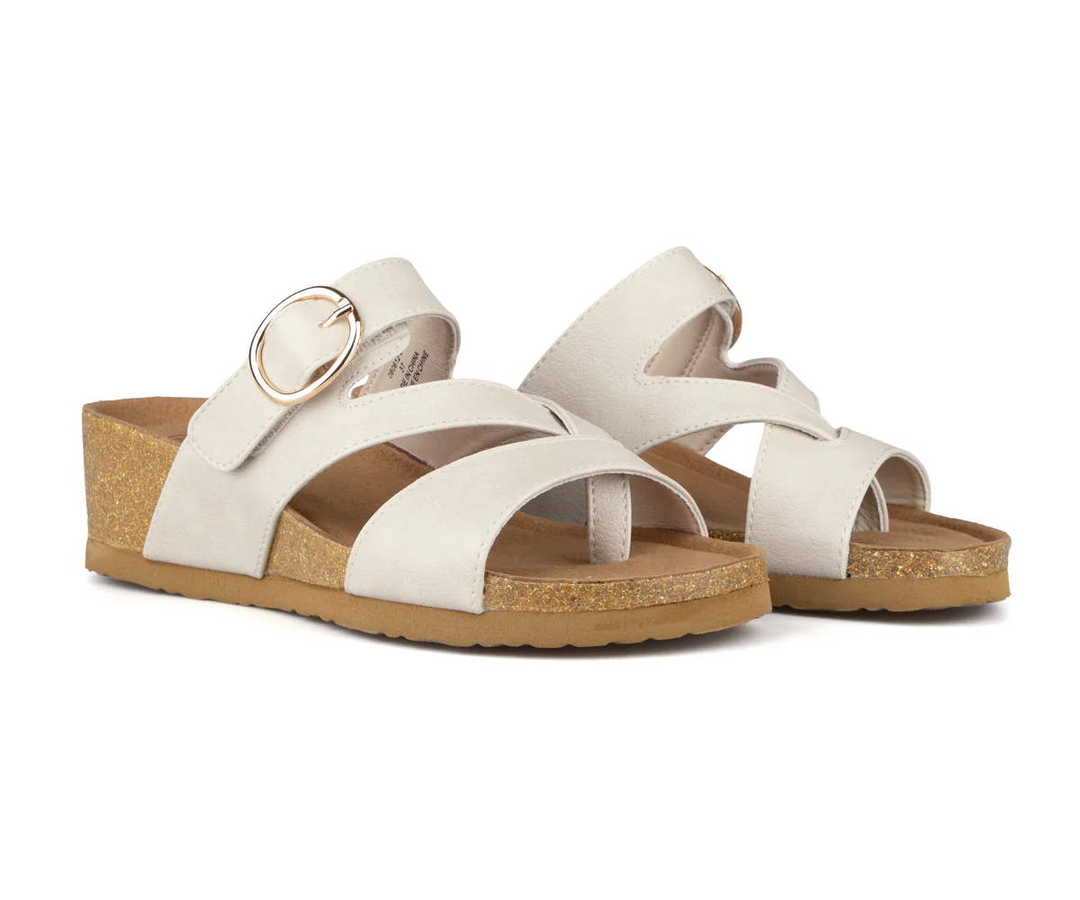 Sandales talon compensé Alberto pour femmes - CINTIA - Image 6