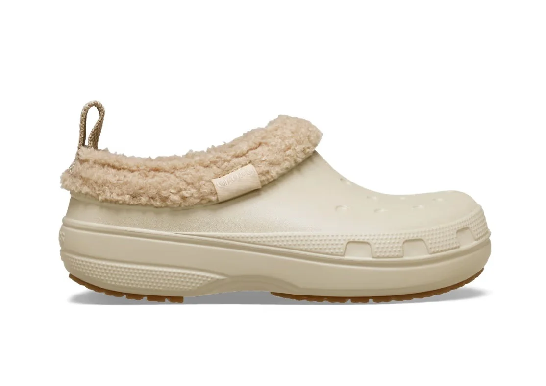 Pantoufles doublées Crocs pour hommes et femmes - CLASSIC LINED SHORTY