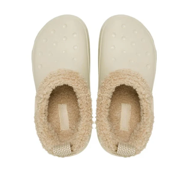 Pantoufles doublées Crocs pour hommes et femmes - CLASSIC LINED SHORTY - Image 3