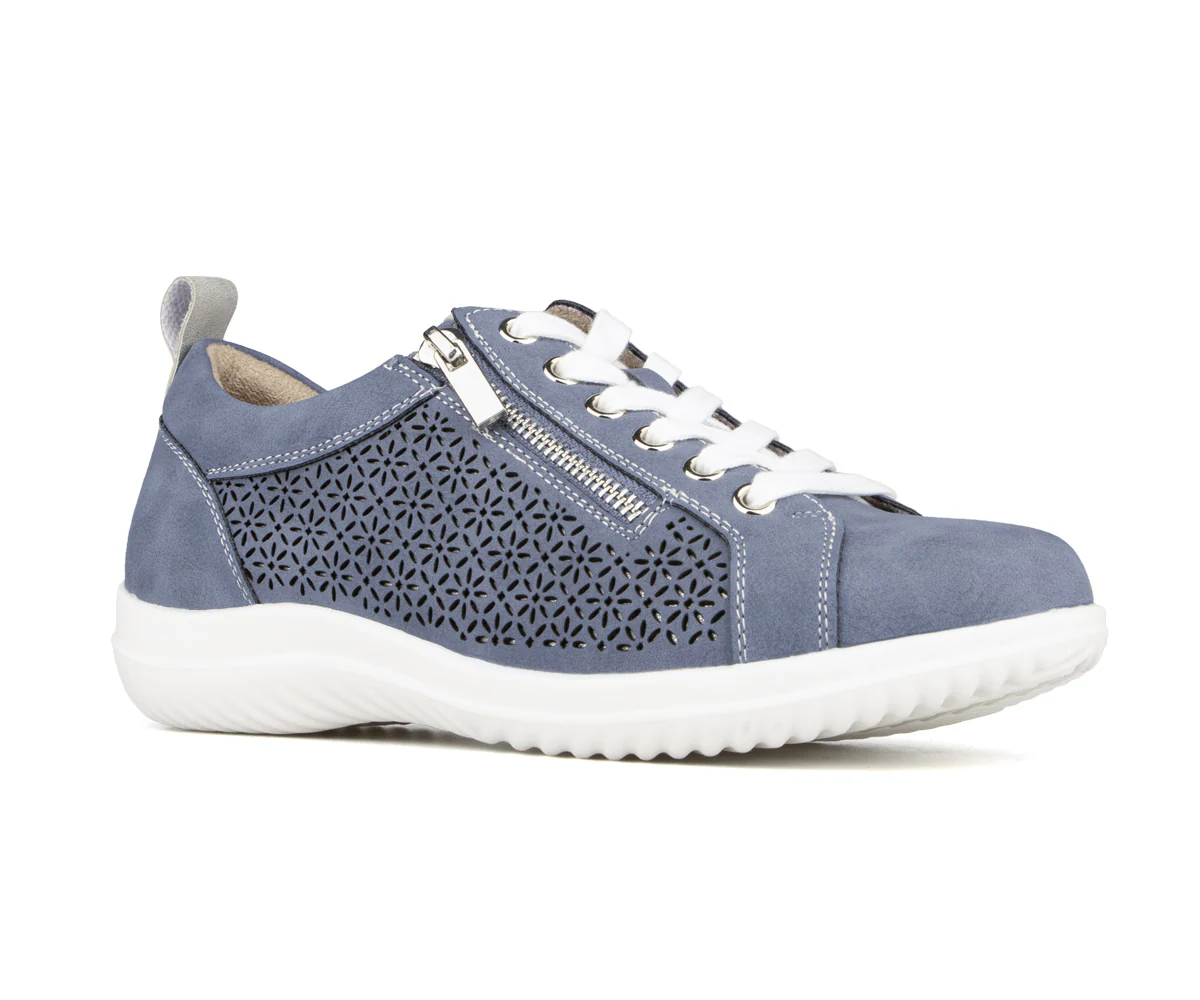 Souliers lacés perforés Alberto pour femmes - COLLYN