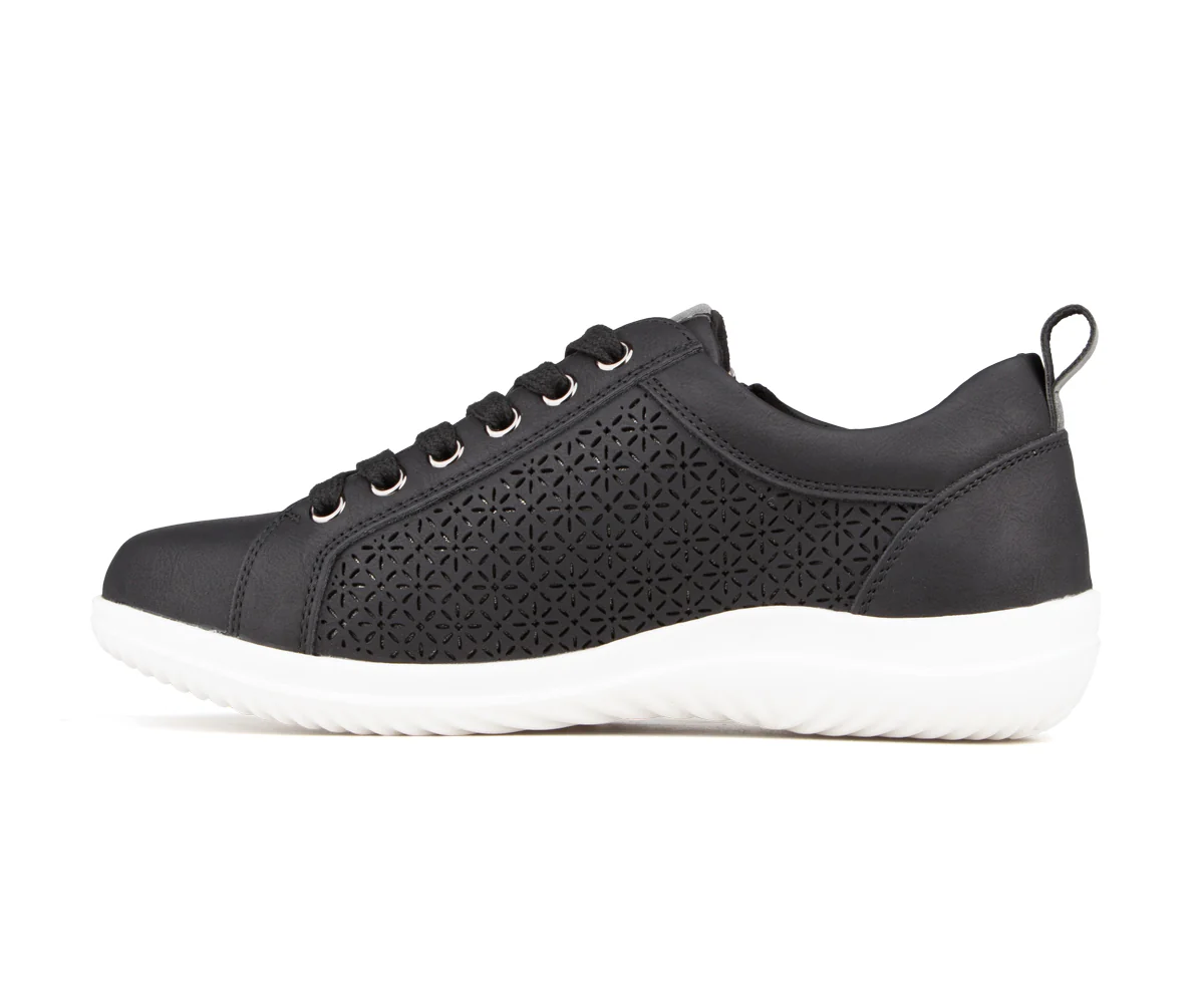 Souliers lacés perforés Alberto pour femmes - COLLYN - Image 10