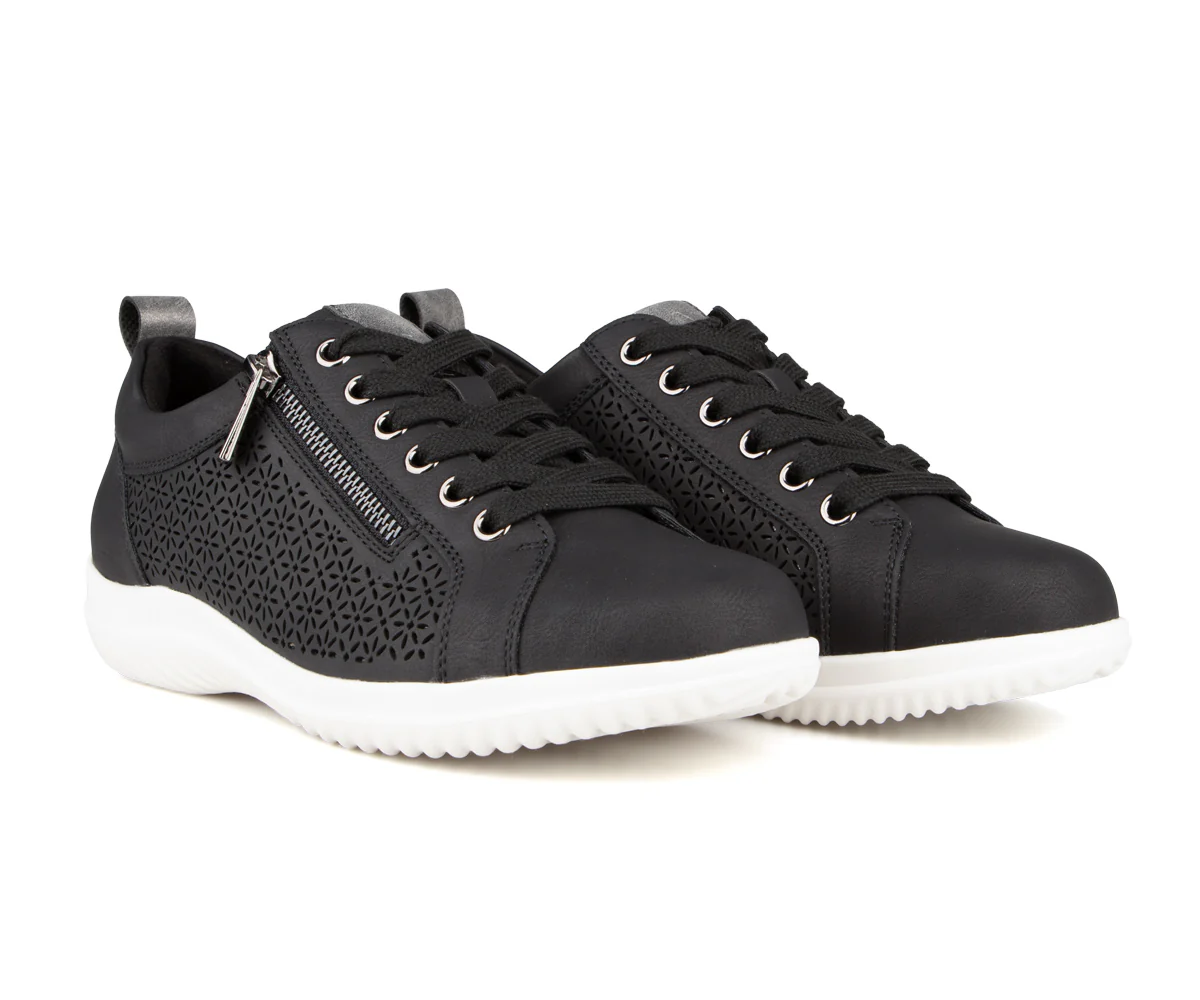 Souliers lacés perforés Alberto pour femmes - COLLYN - Image 13