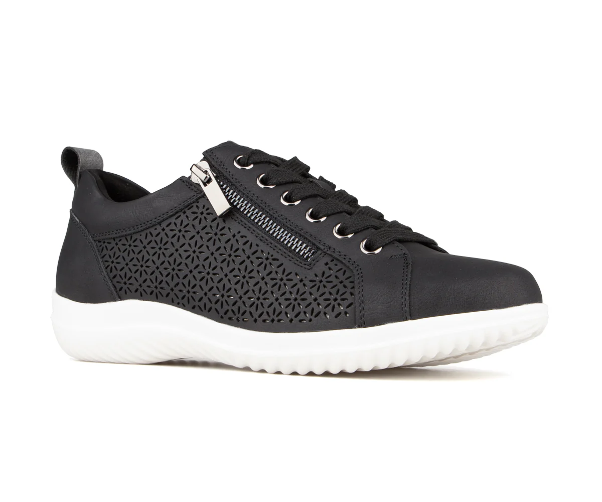 Souliers lacés perforés Alberto pour femmes - COLLYN - Image 8
