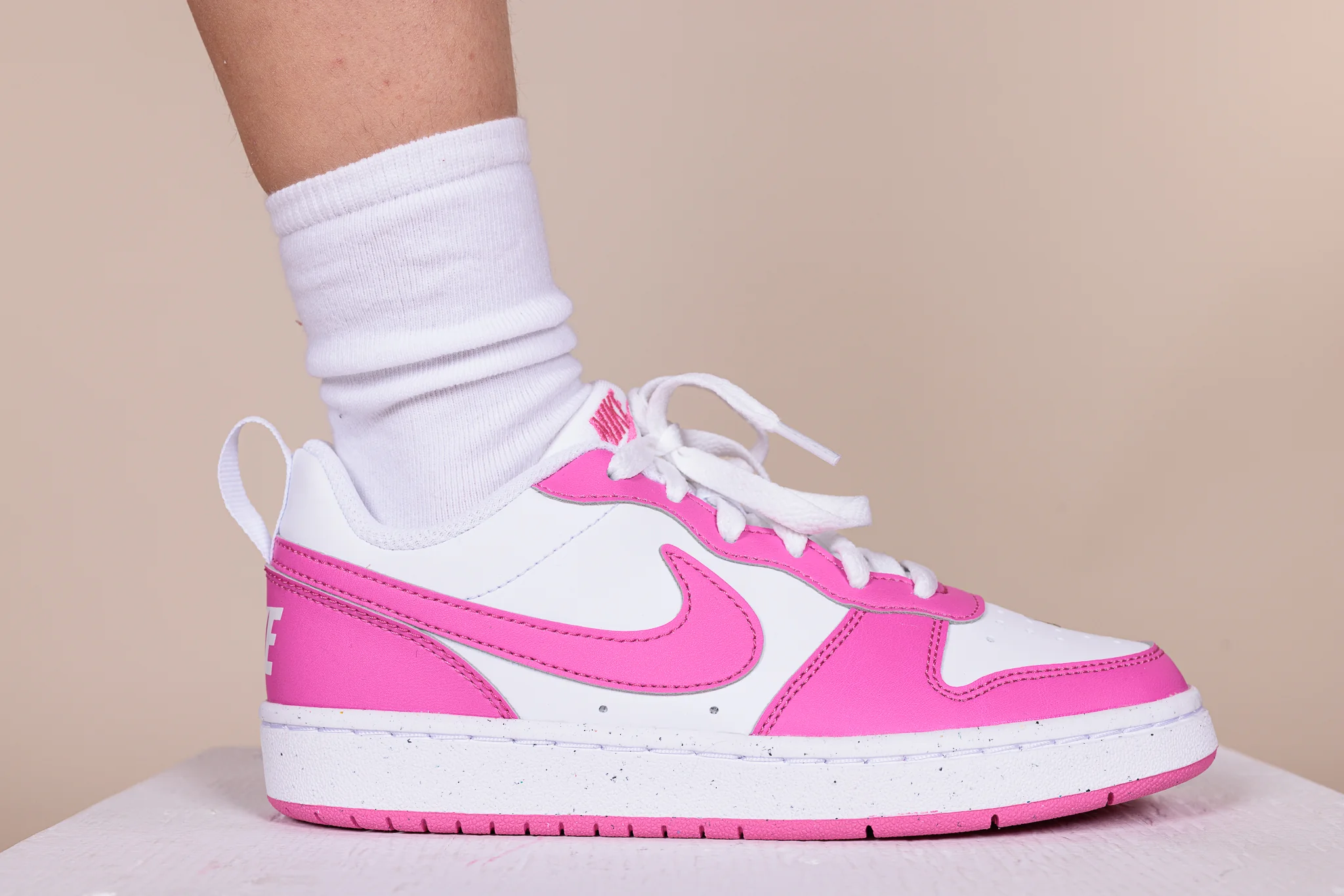Souliers Nike pour filles junior - COURT BOROUGH LOW 2 - Image 6