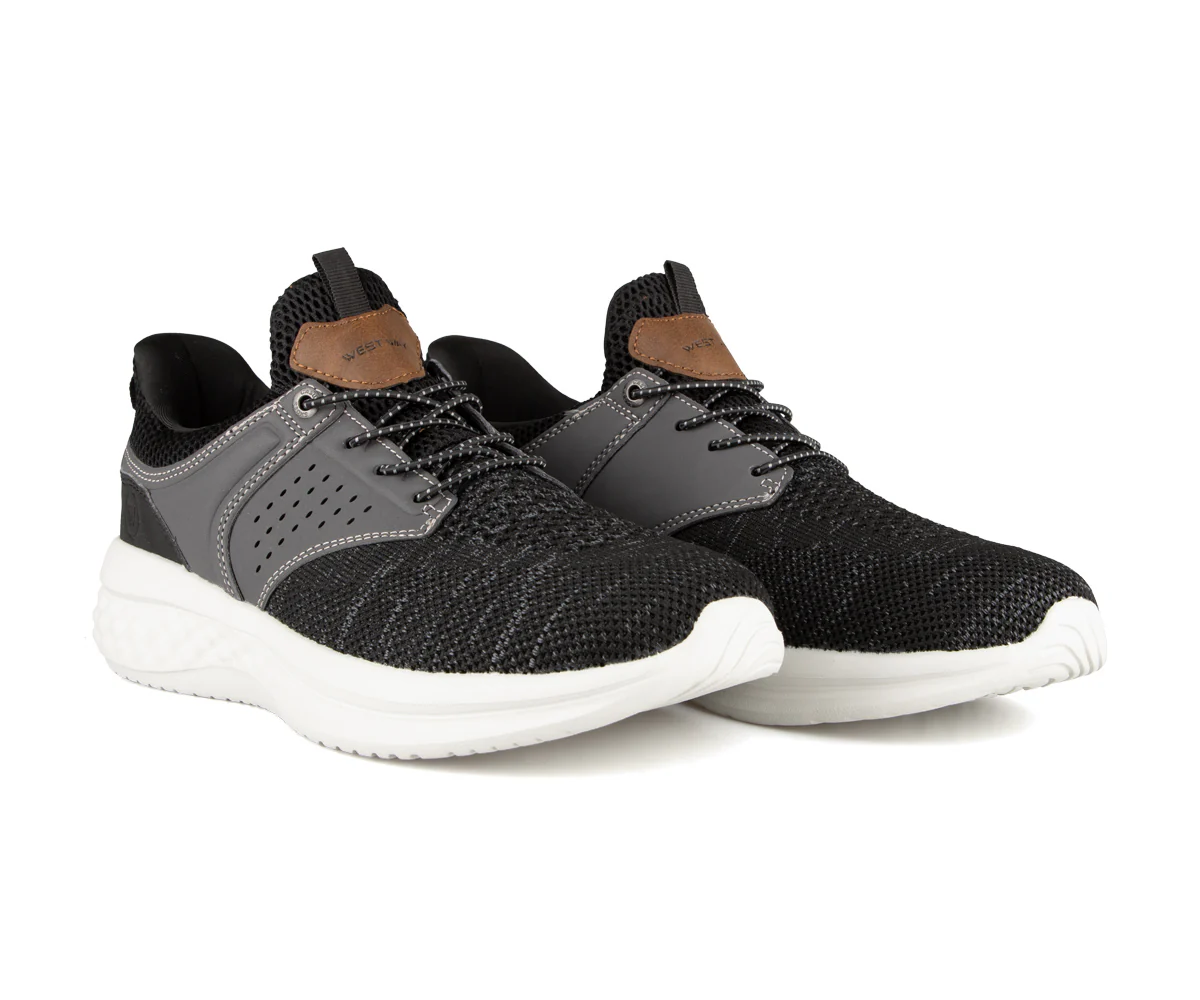 Souliers lacés à lacets élastiques West Way pour hommes - DANVON - Image 13