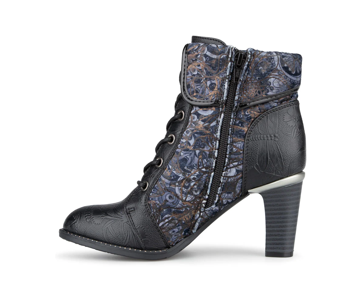 Bottes Ă talon haut Alberto pour femmes - DWANA - Image 4
