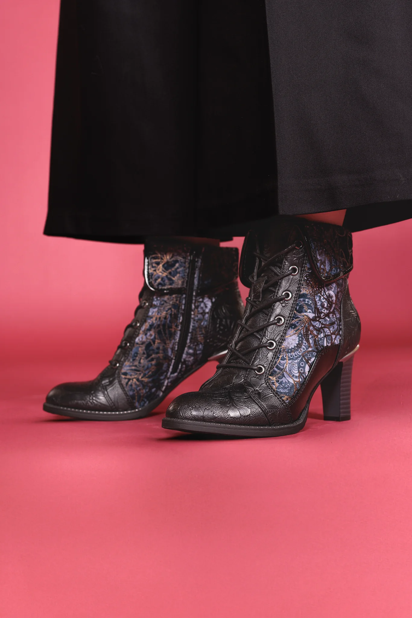 Bottes Ă talon haut Alberto pour femmes - DWANA - Image 7