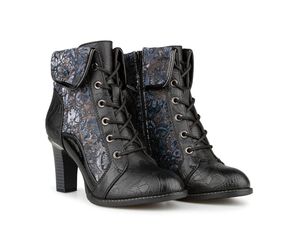 Bottes Ă talon haut Alberto pour femmes - DWANA - Image 8
