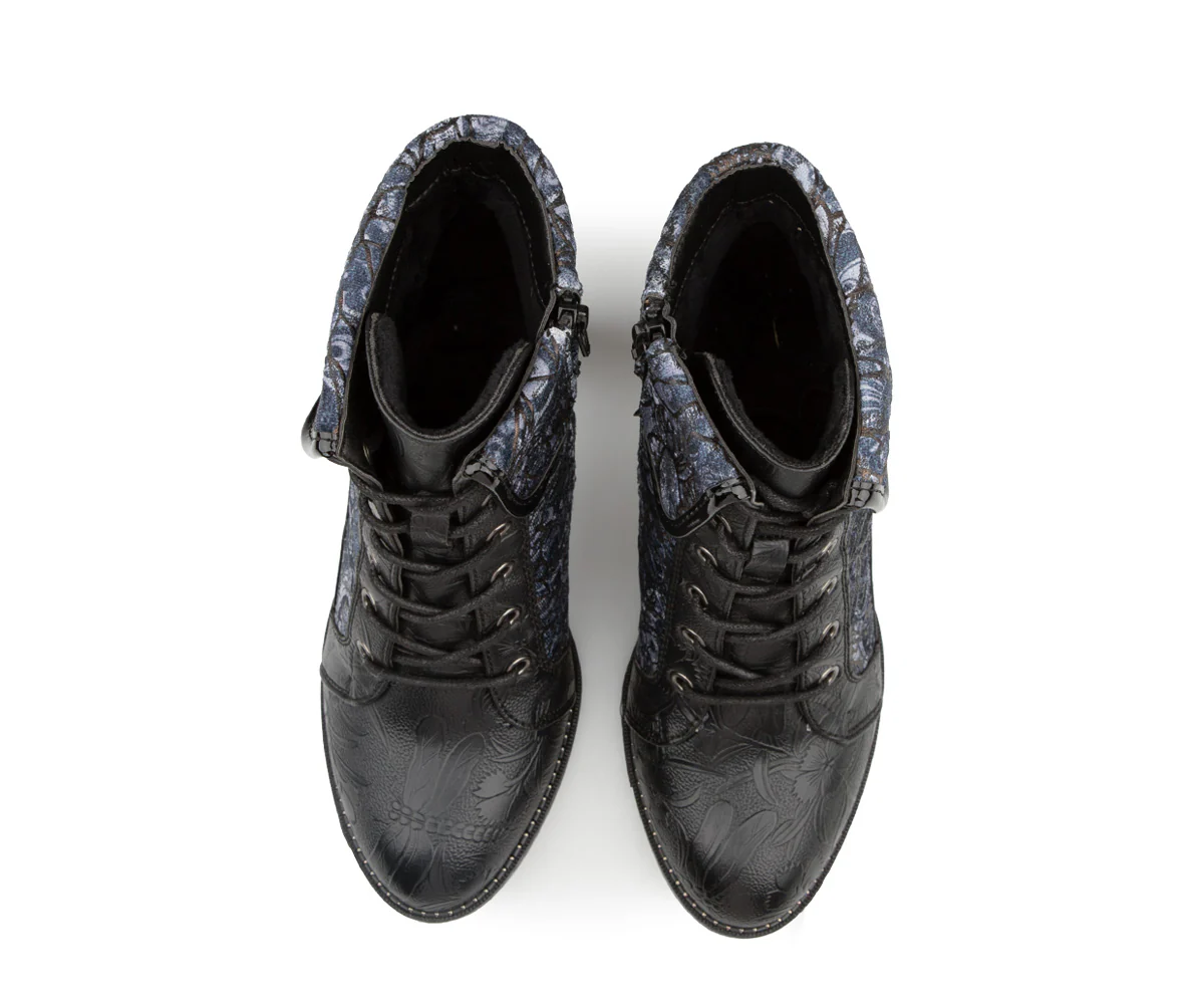 Bottes Ă talon haut Alberto pour femmes - DWANA - Image 9