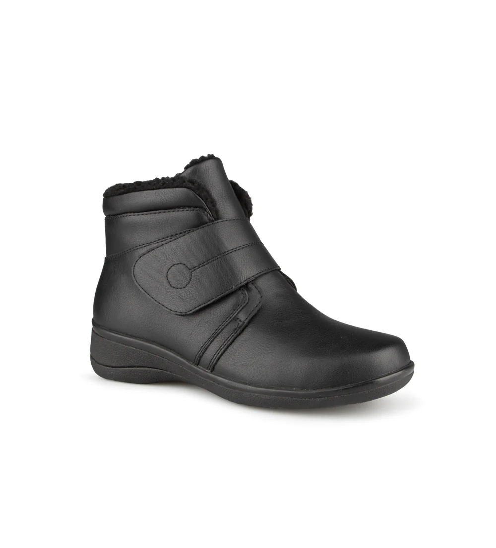 Bottes d'hiver avec Velcro Manathan pour femmes - ELSEEN