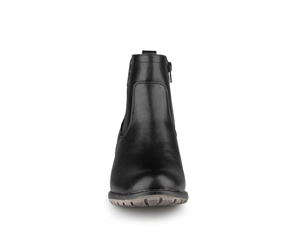 Escorpiao - Bottes courtes noires Alberto pour femmes - Image 4