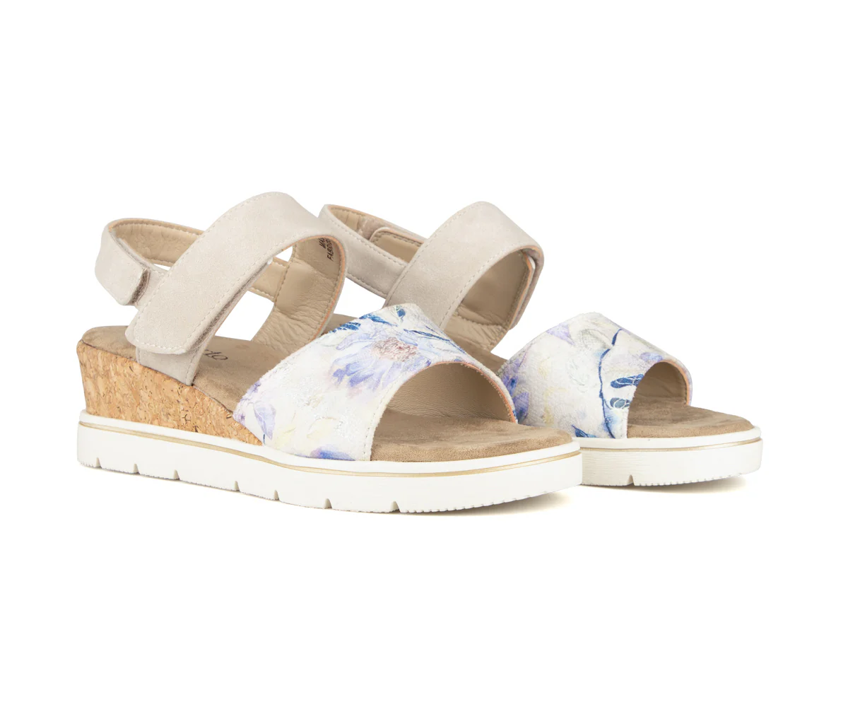 Sandales à talon compensé Alberto pour femmes - ESTELA - Image 14