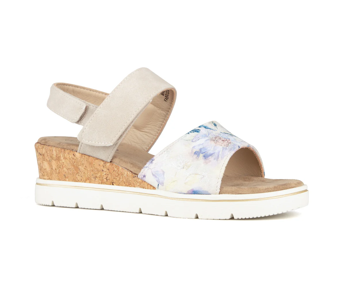 Sandales à talon compensé Alberto pour femmes - ESTELA - Image 9