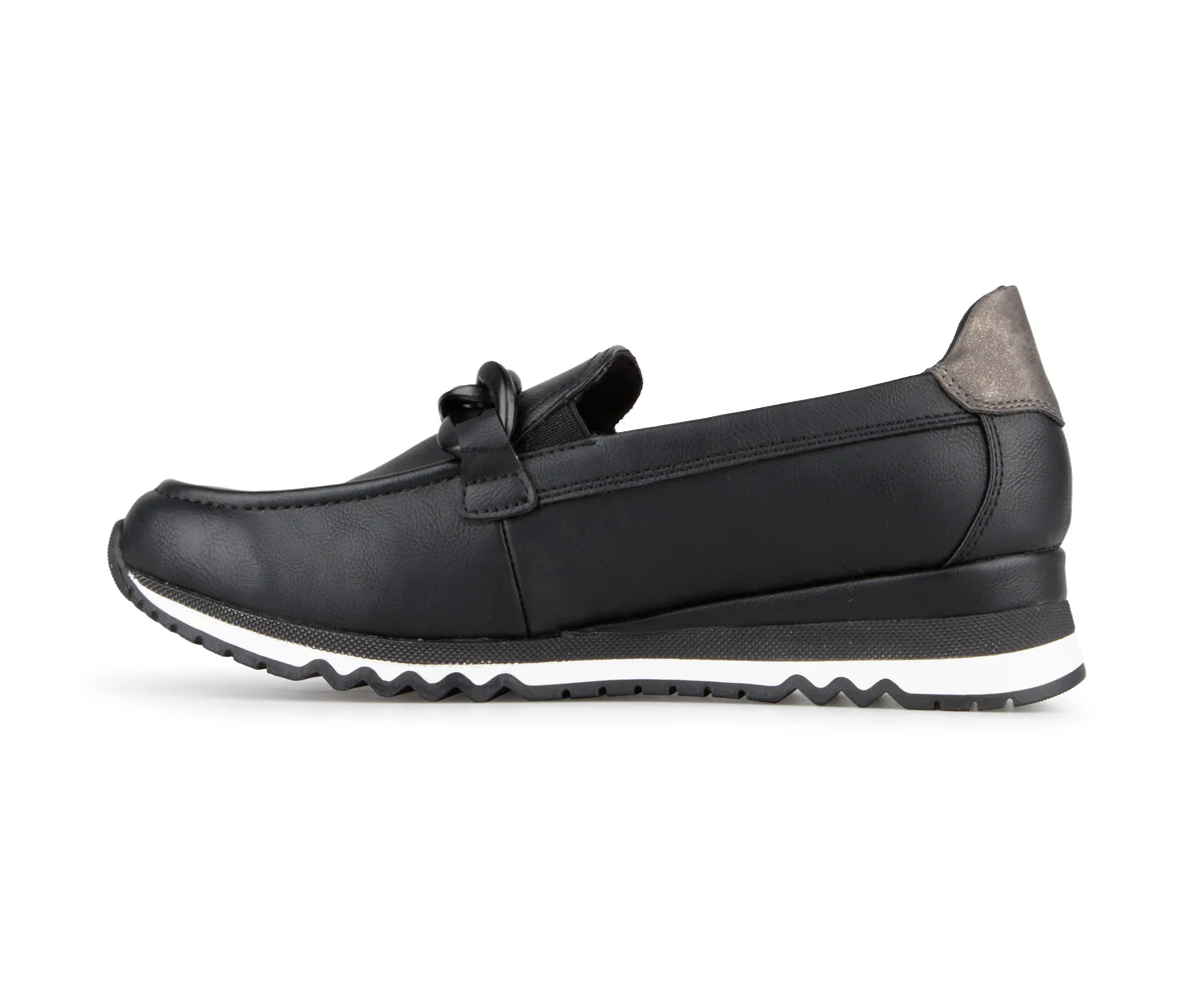 Souliers Alberto pour femmes à talon compensé - FENCY - Image 4