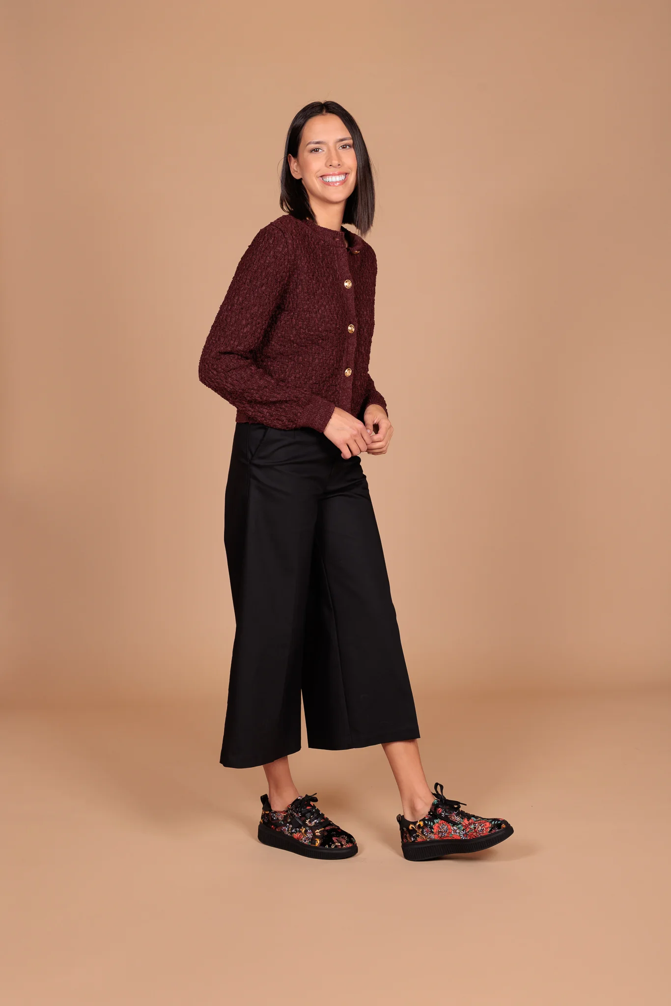 Souliers à talon compensé Alberto pour femmes - FLORIO - Image 3
