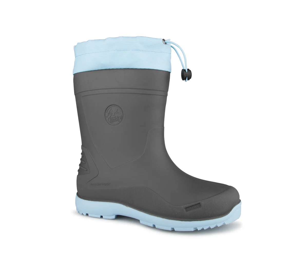 Bottes de pluie avec collet Blue Rocky pour enfants - Fraser - Image 12