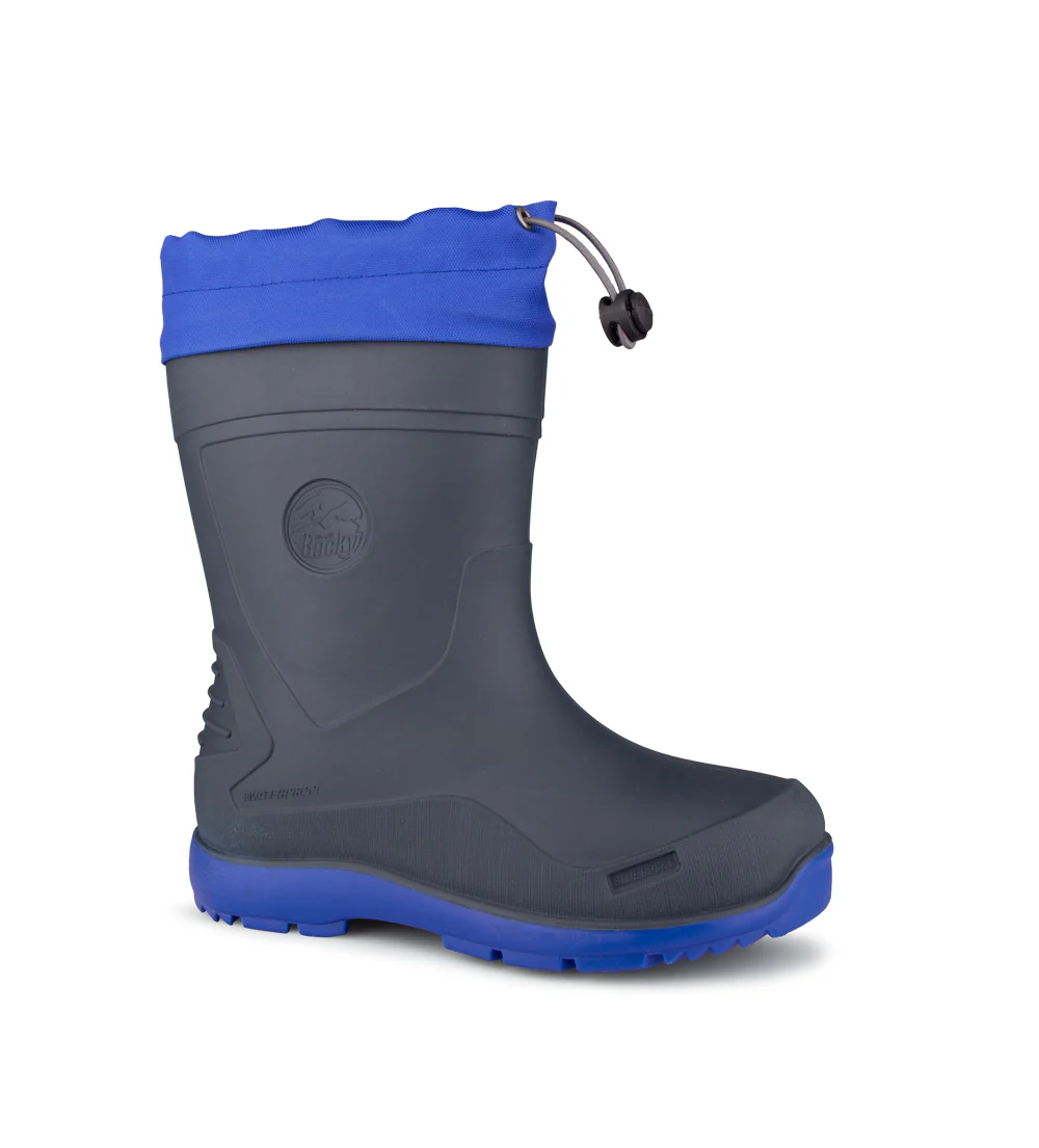 Bottes de pluie chaudes Blue Rocky pour garçons - Fraser
