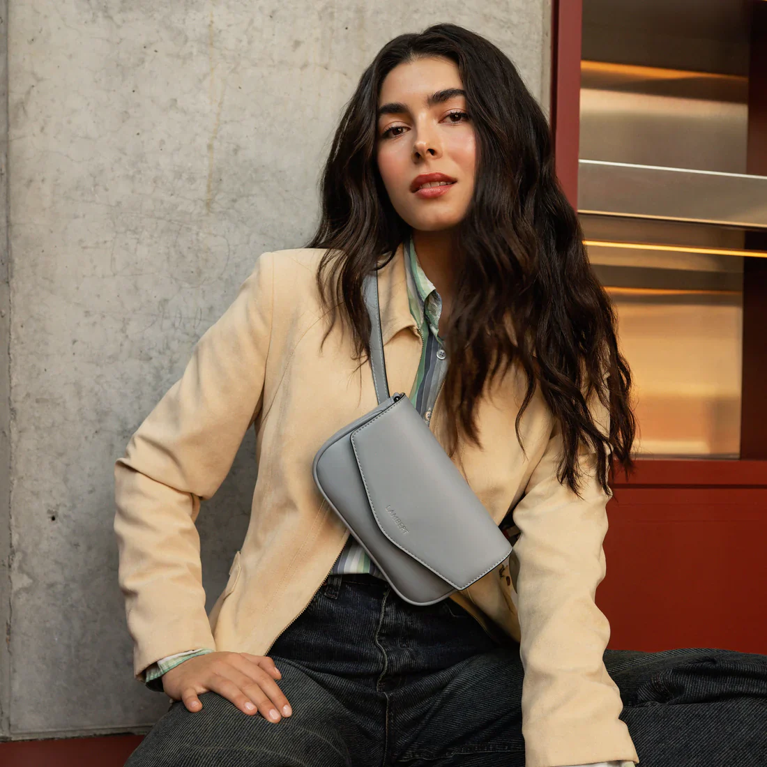Sac à main 2-en-1 Lambert pour femmes - GABBY - Image 3