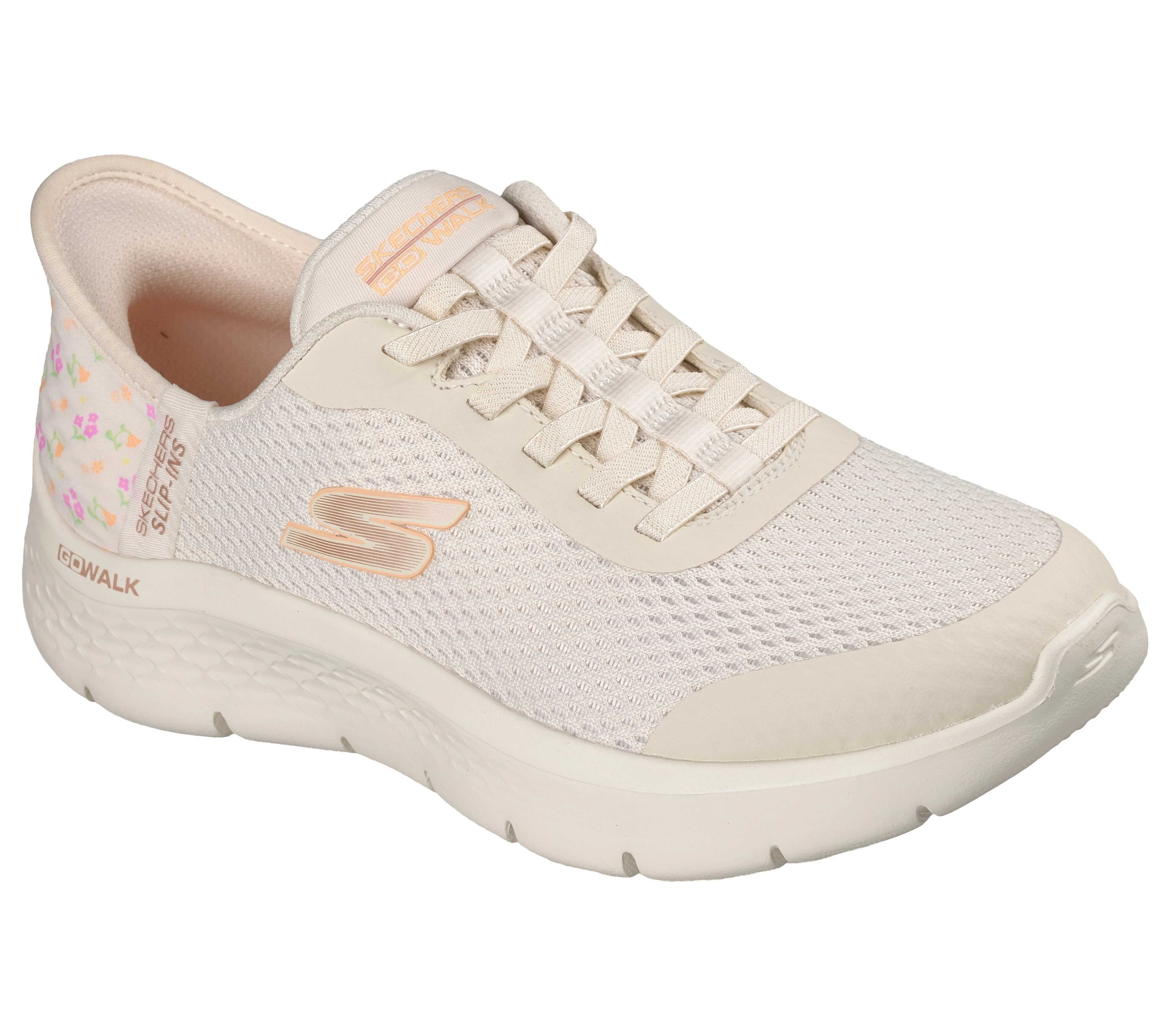 Souliers Skechers Slip-ins pour femmes - GO WALK FLEX FLEURS - Image 8