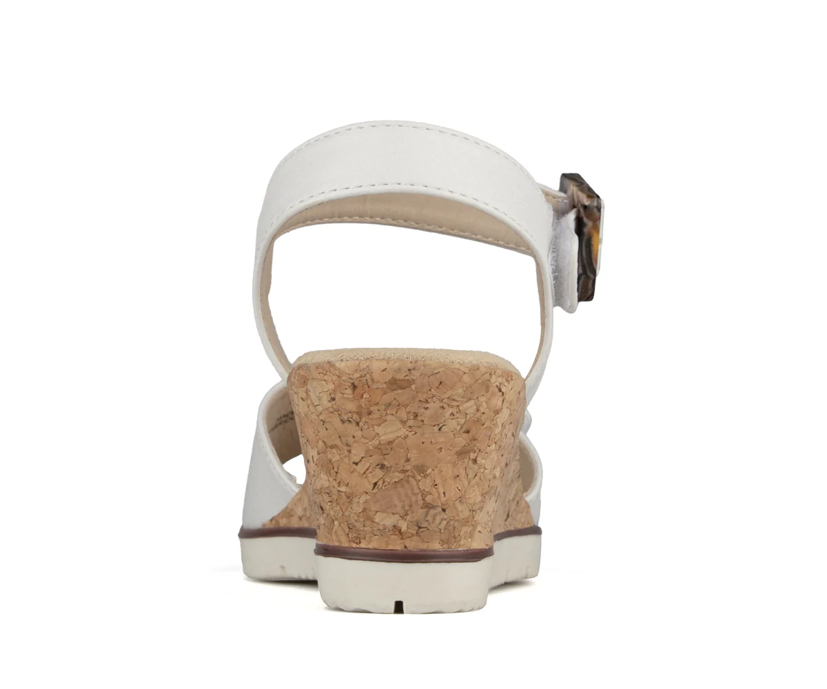 Sandales à talon compensé Alberto pour femmes - GUSTINA - Image 4