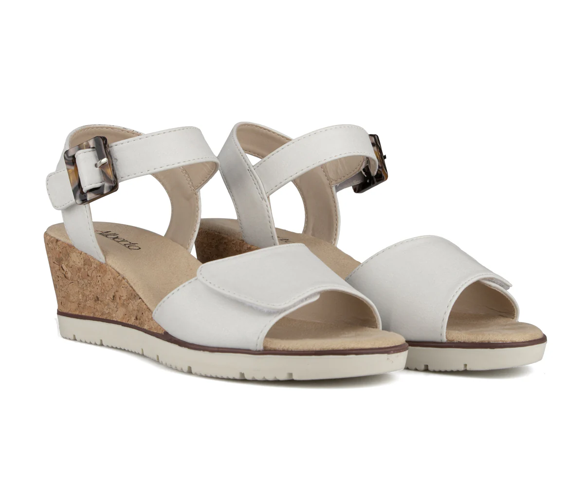 Sandales à talon compensé Alberto pour femmes - GUSTINA - Image 6