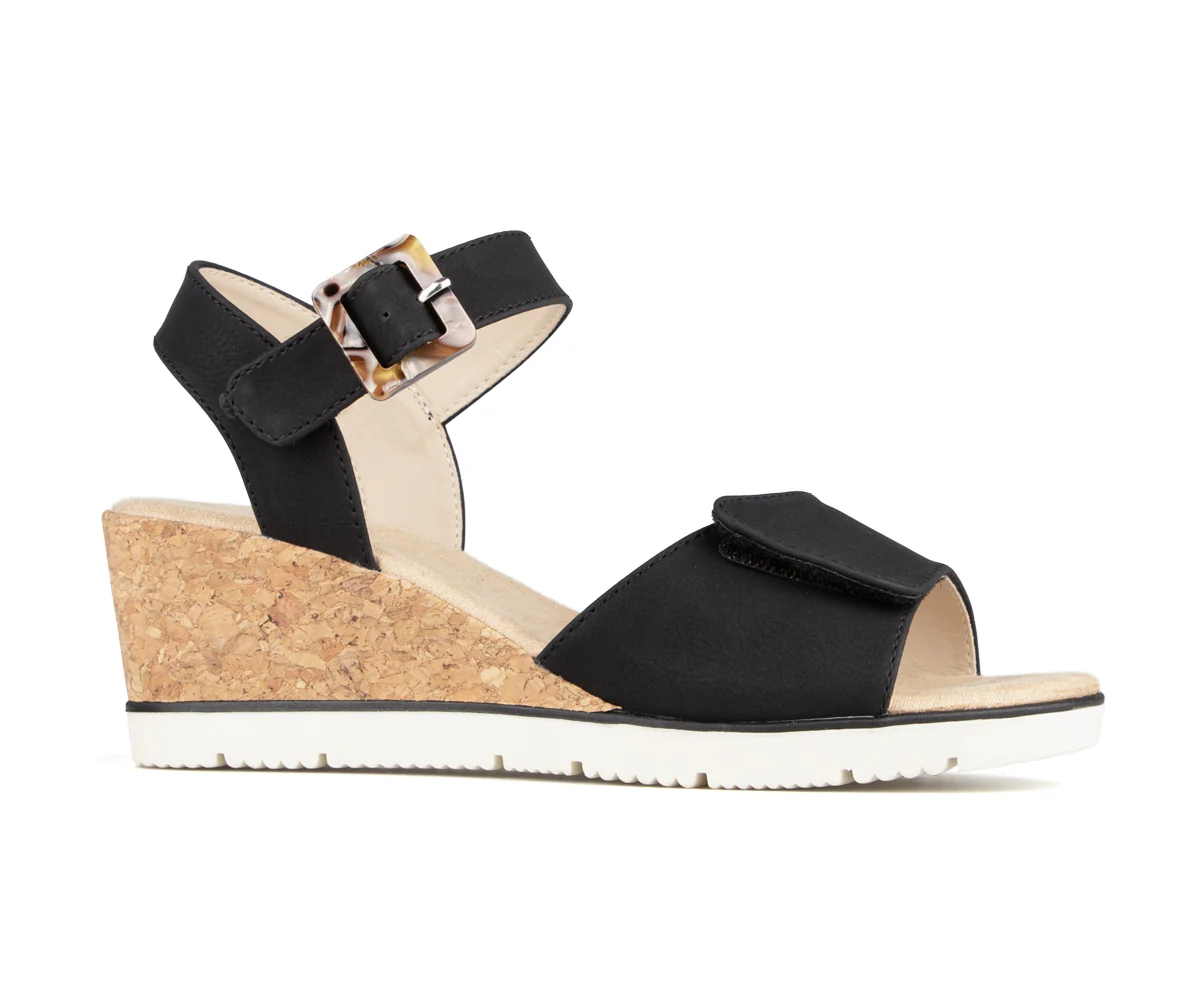 Sandales à talon compensé Alberto pour femmes - GUSTINA - Image 8