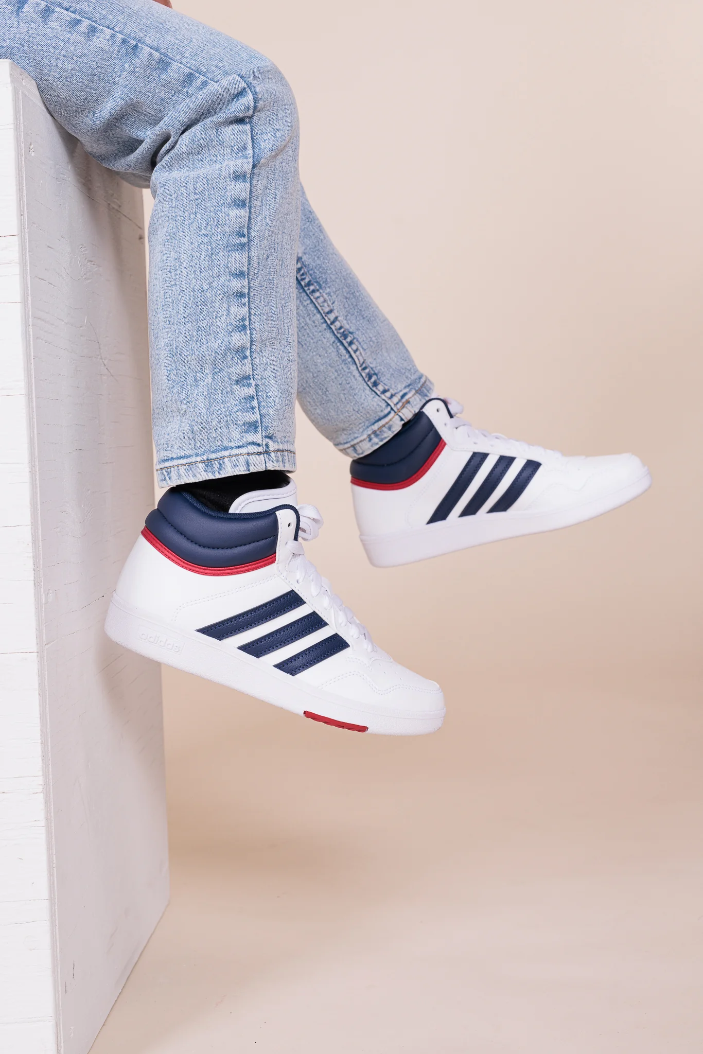 Souliers mi-hauts Adidas pour junior - HOOPS 4.0 MID - Image 17