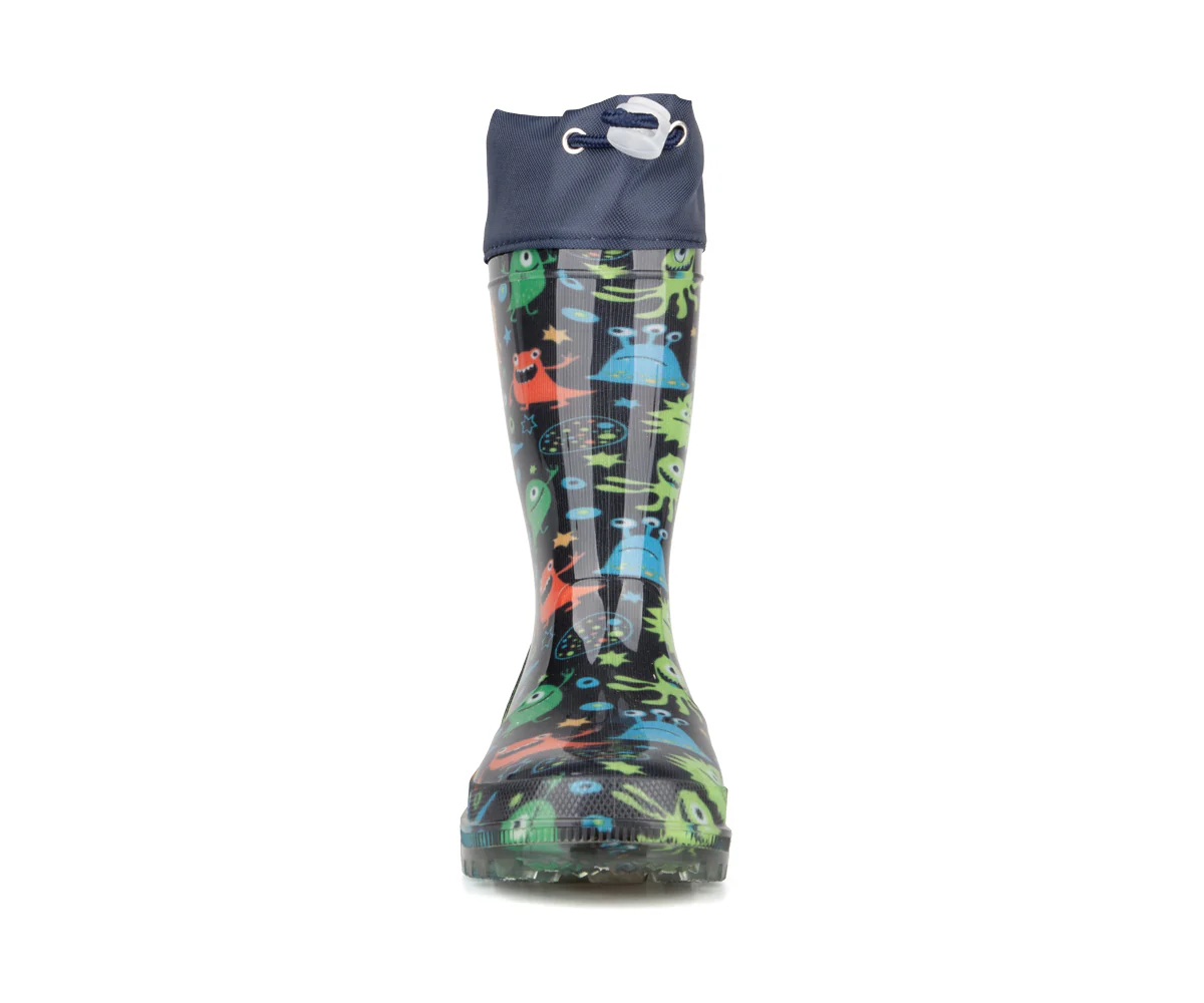 Bottes de pluie Blue Rocky garçons avec lumières – JOOKIBA - Image 2