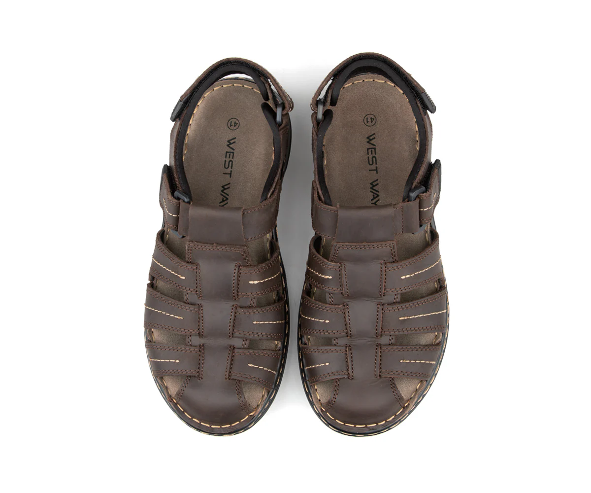 Sandales en cuir West Way pour hommes - JORDEN - Image 14