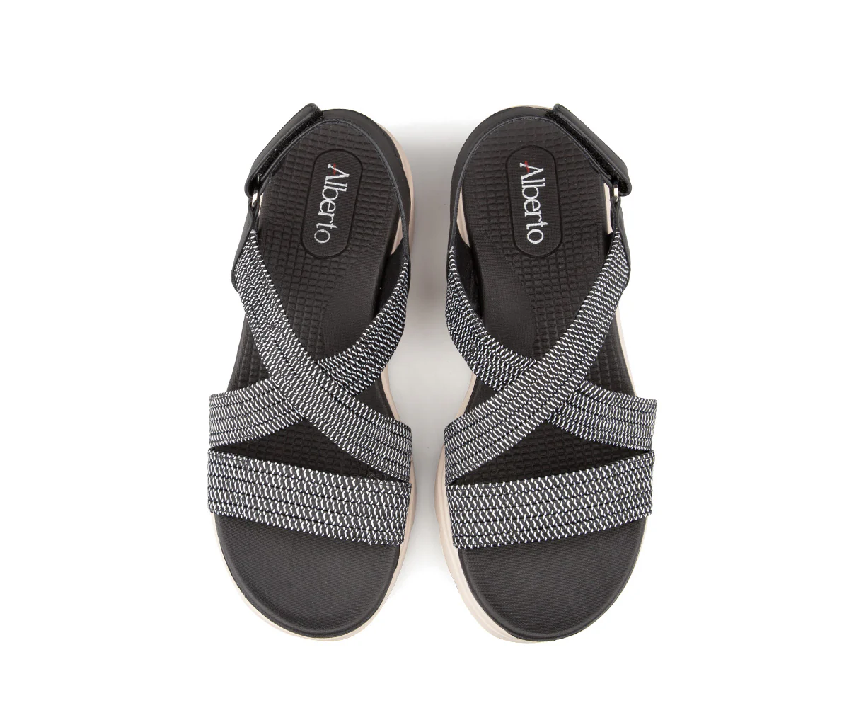 Sandales compensées Alberto pour femmes - JUNEYA - Image 14