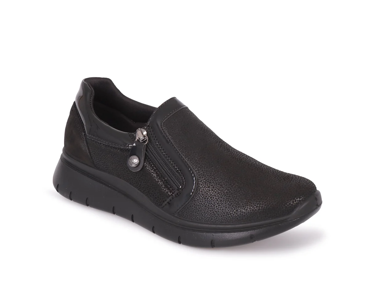 KATIA ZIP LOAFER - Flâneurs en cuir Imac pour femmes - Image 2