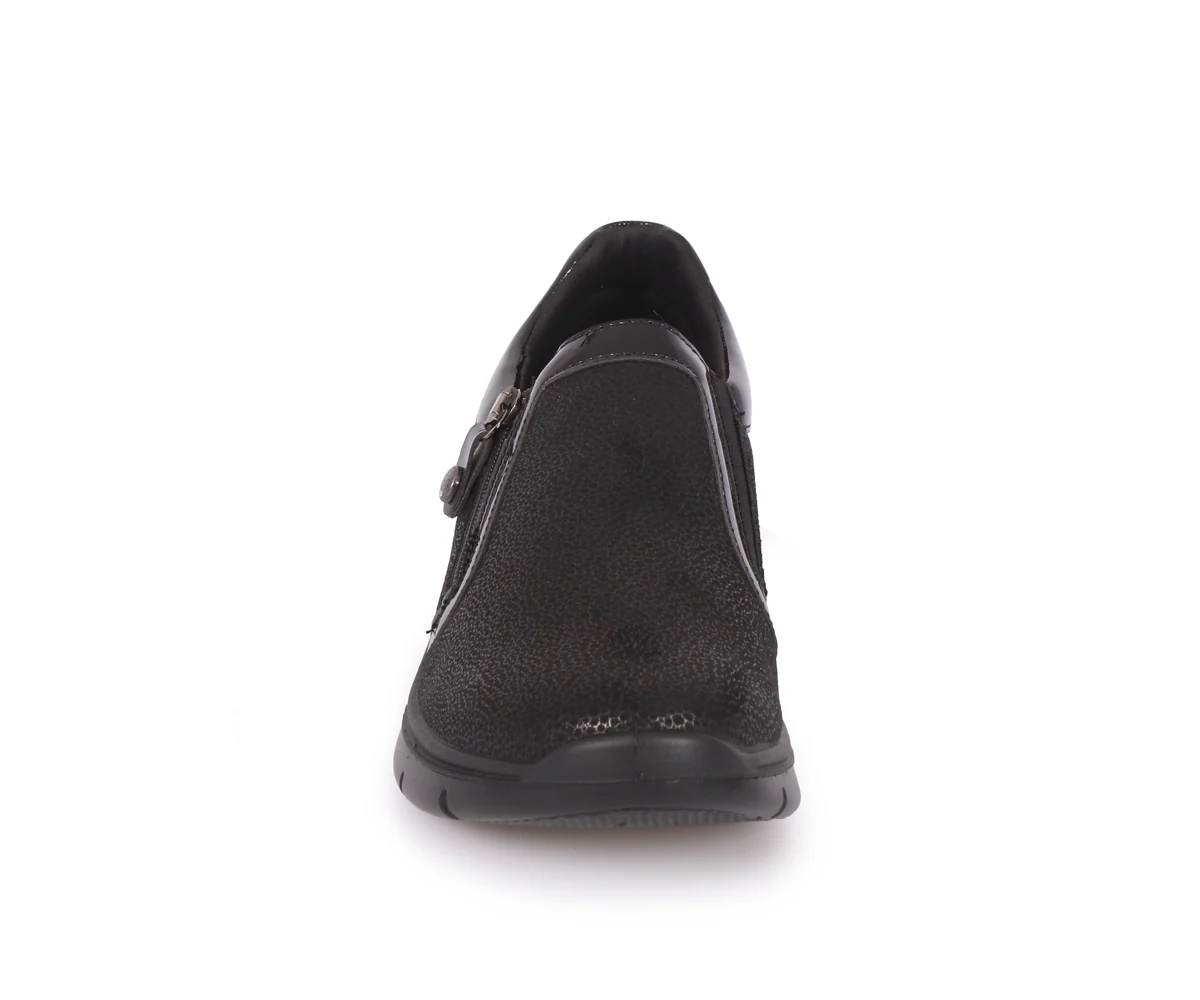 KATIA ZIP LOAFER - Flâneurs en cuir Imac pour femmes - Image 3