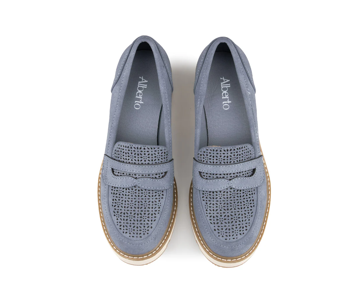 Souliers à talon compensés Alberto pour femmes - KAWERAU - Image 8