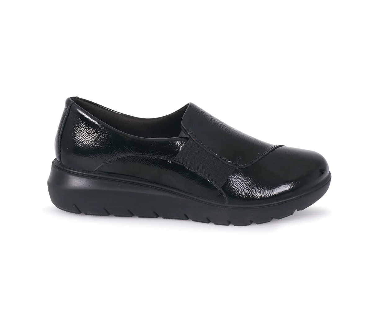 KLIZIA SLIP-ON - Flâneurs Imac en cuir vernis pour femmes